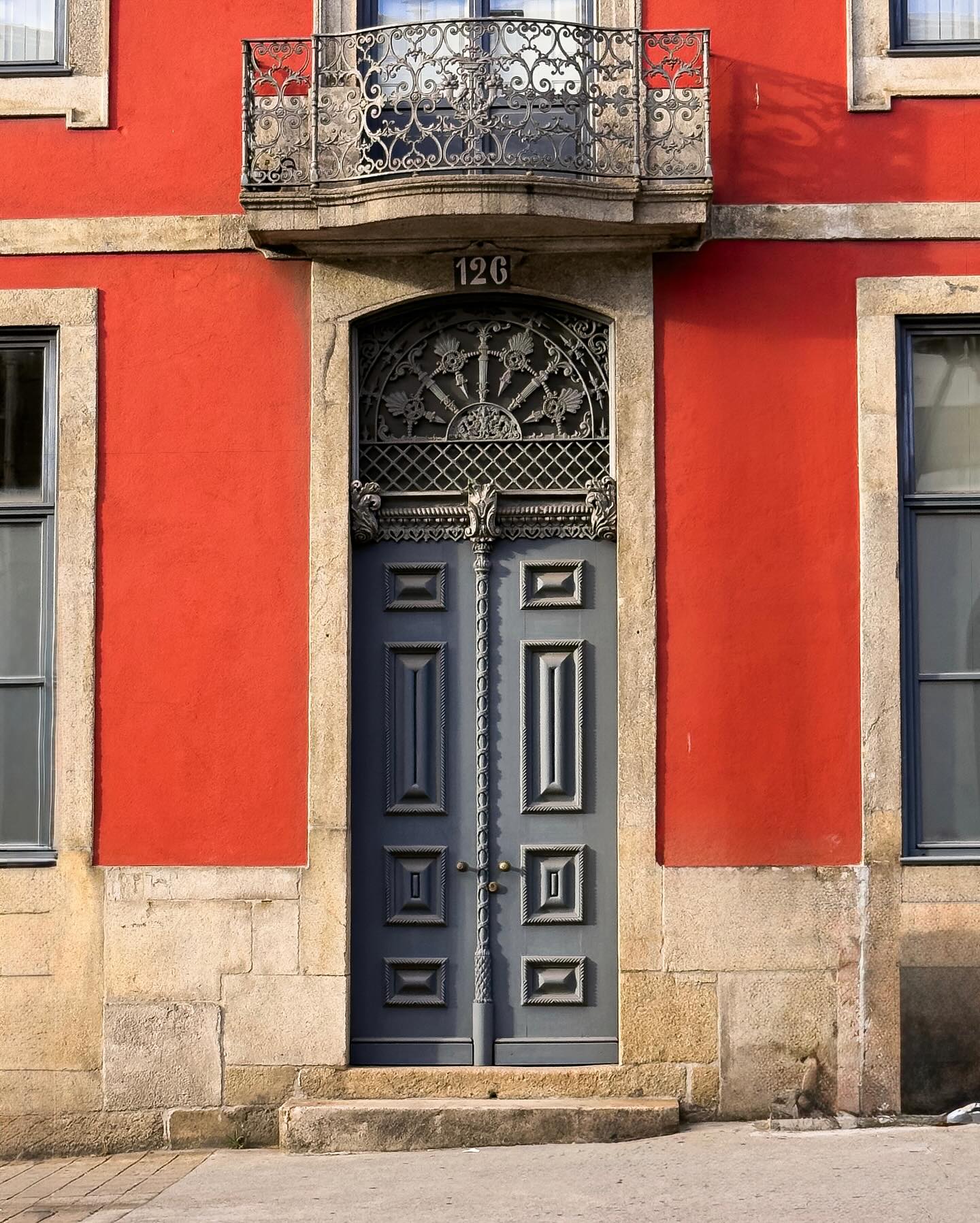 Doors across the streets of Portugal